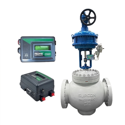 Fabrikneues, käfiggeführtes, druckausgeglichenes, einsitziges Regelventil Fisher DVC2000 DVC6200 Digitaler Ventilregler