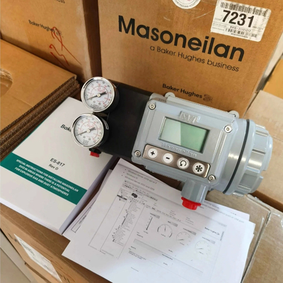China Pneumatisches Durchflusssteuerventil kundenspezifisch Masoneilan SVI1000 Ventil Positionierer BR400 Booster Relais 78-40 Luftfilter Regulator