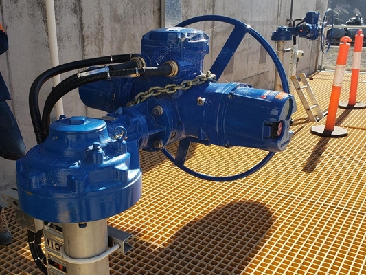 Chinesische Fabrik für elektrische Luftdruck-Durchflussregelventile, kundenspezifisch, Flowserve Limitoque MX QX, intelligente elektrische Ventilantriebe