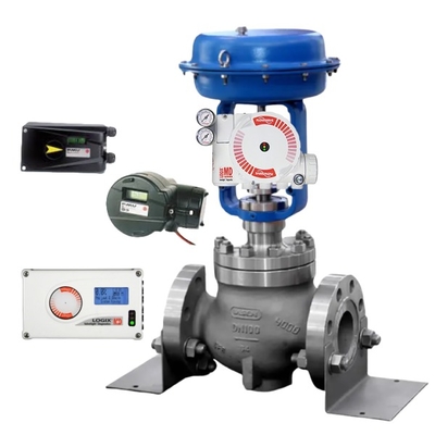 Neuer und Original-Flowserve-Positionierer 3200MD/520MD/3800MD/PMV Pneumatischer Positionierer Spiraxsarco Pneumatisches Steuerventil