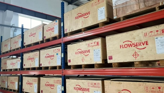 Chinese Grey Water Angle Control Valves With Flowserver USA Logix 3200 MD Pneumatic Digital Valve Positioner