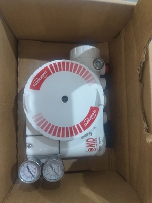 Chinese Grey Water Angle Control Valves With Flowserver USA Logix 3200 MD Pneumatic Digital Valve Positioner