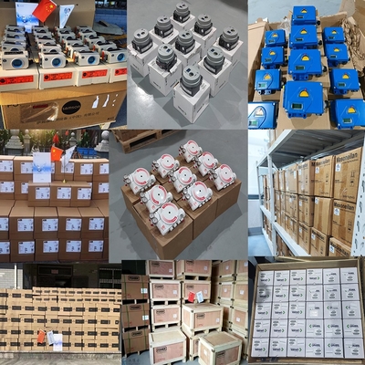 Chinese Grey Water Angle Control Valves With Flowserver USA Logix 3200 MD Pneumatic Digital Valve Positioner