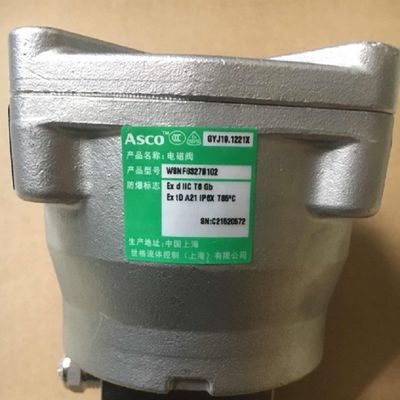 Chinesisches Regelventil mit pneumatischer Auslöser und Asco 8210G Magnetventil- und westlock2200 Endschalter