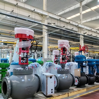 Dreiwege-Steuerventil-Druck ausgeglichenes Käfig-Steuerventil Samson 3730 Typ Elektro-Pneumatik-Ventil-Positionierer HART