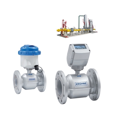 Krohne-Durchflussmesser WATERFLUX 3070 Elektromagnetischer Durchflussmesser Wasserkontrolle