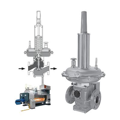 Niederdruck-Erdgas-Druckregler Fisher LS200 LS220 LS250
