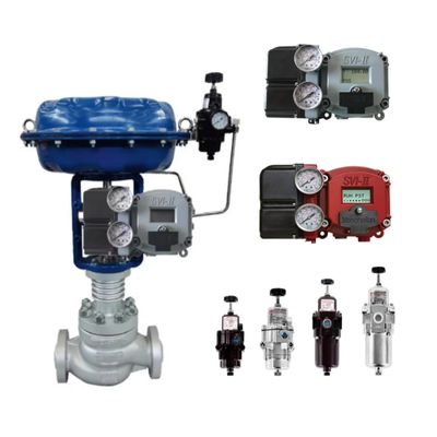 Chinesisches Steuerventil mit Smart Positioner SVI2-21113111 Ventilpositionierer und Rotork YTC YT-200 YT-205 YT-220 Filterregler
