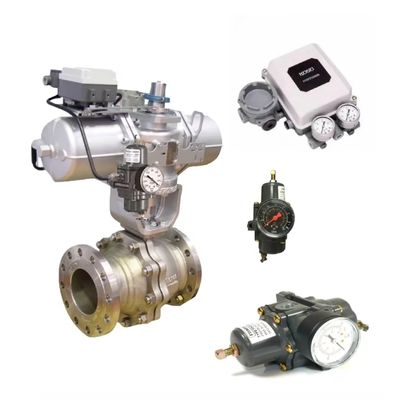Chinesisches Regelventil mit KTM PNEUMATISCHEN ANTRIEBEN AW AWN und KOSO EPA800 EPB 800 EPC800 Stellungsregler und Fisher 67cfr Filterregler