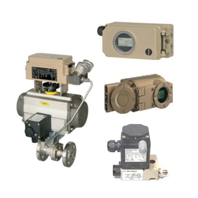 Chinesisches Pneumatisches Kugelventil mit Samson 3730 3731 Valve Positioner und 3963 Solenoidventil