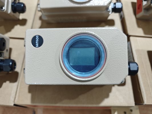 Chinesisches Pneumatisches Kugelventil mit Samson 3730 3731 Valve Positioner und 3963 Solenoidventil