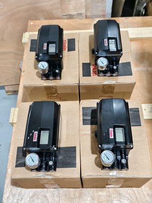 China Pneumatisch betätigte Kugelventile mit Tissin TS800 TS600 Ventilpositionierer und Norgren Filter Regulator