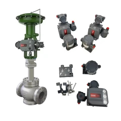 China Pneumatisches Steuerventil mit Ventilregler Fisher DVC6205+DVC6215 Fernfahrsensor Split-Type Ventilpositionierer