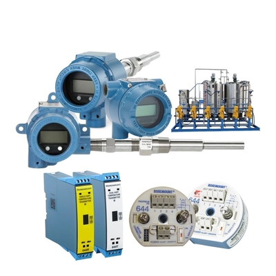 Emerson Rosemount 644 DIN Schienen-Temperaturübertrager HART für die Petrochemie