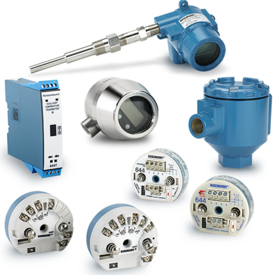 Rosemount 644 Temperaturtransmitter mit HART-Kommunikation für die Prozesssteuerung