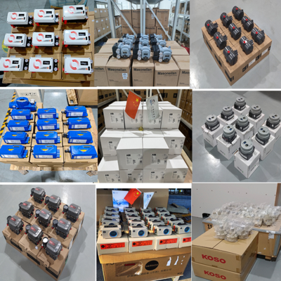Pneumatische Kugelventile mit Tissin TS800/TS805 Serie Intelligent Smart Positioner und SMC AW20 Filter Regulator