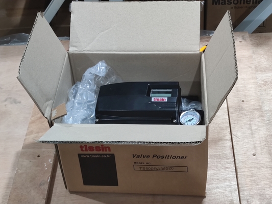 Pneumatische Kugelventile mit Tissin TS800/TS805 Serie Intelligent Smart Positioner und SMC AW20 Filter Regulator