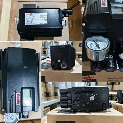 Pneumatische Kugelventile mit Tissin TS800/TS805 Serie Intelligent Smart Positioner und SMC AW20 Filter Regulator