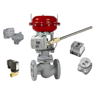 Original NELES Pneumatik-Regelventil Ersatzteile Mesto ND9000/7000 Stellungsregler und Burkert Magnetventil Lager Lieferant