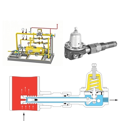 Hochdruck-Fisher 1305 1305C 1305D Luftpropan-Druckminderregulierungen für Schieberegler