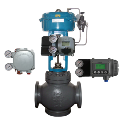 Masoneilan SVI2 Ventilpositionierer einfachwirkend mit Display IP66/67