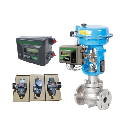 Fisher DVC2000 HART Ventilpositionierer mit 67DFR-Druckregler