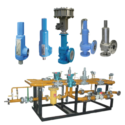 CROSBY J-Serie und H-Serie Direktfeder-Druckentlastungsventile Sicherheitsentlastungsventil