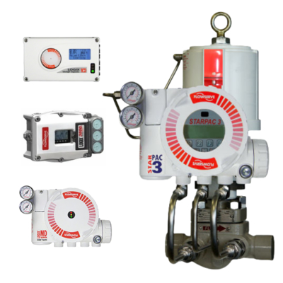 Chinesisches Regelventil und original neue FLOWSERVE 3200MD 520MD 3800MD Stellungsregler steuern das Ventil