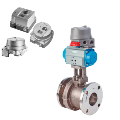 Genaue und langlebige neue intelligente Ventilregelung NELES Positionierer ND9000 Serie und pneumatische Steuerkugelventil
