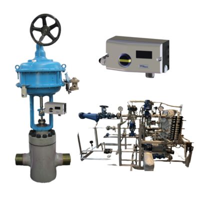 Spirax Sarco SP7 Pneumatik-Regelventil mit Linearaktuator