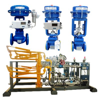 Spirax Sarco SP7 Pneumatik-Regelventil mit Linearaktuator