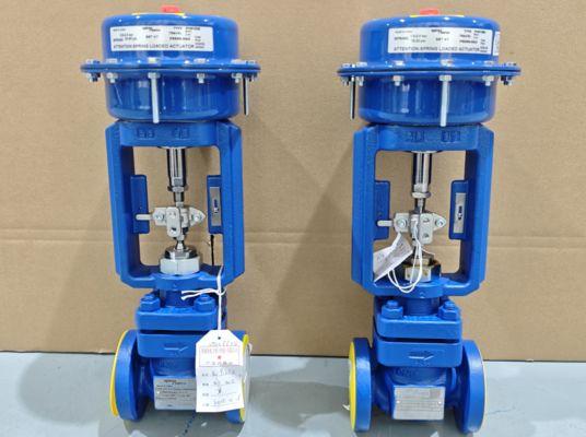 Pneumatisches Regelventil mit IP66-Schutzart für Linearantrieb