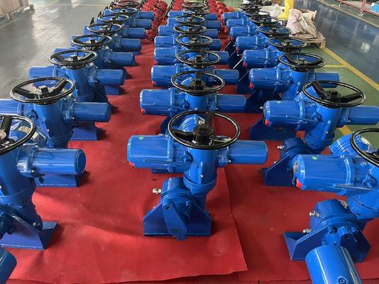 Peckwomy elektrischer Aktor mit HART-Protokoll 30 ‰ 3000 Nm Drehmoment