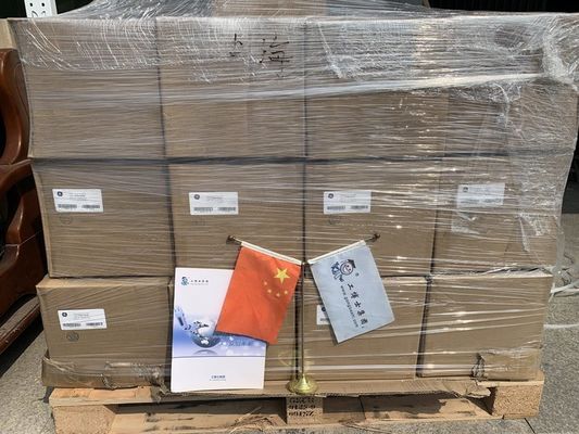 Steuerventil mit Baker Hughes Masoneilan Digital Valve Positioner SVI2-21123121 Pneumatischer Booster YT-200 Filterregler