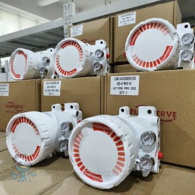 Hochgenauer Prozessregelventil-Stellungsregler Flowserve Logix 420 Intelligenter HART-Ventilsteller