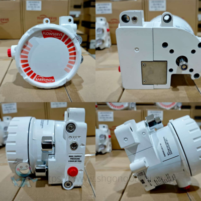 Hochgenauer Prozessregelventil-Stellungsregler Flowserve Logix 420 Intelligenter HART-Ventilsteller