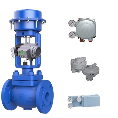 Pneumatic Control Valve and Valve Parts Masoneilan SVI2/SVI3/SVI1000 Valve Positioner and ASCO Solenoid Valve