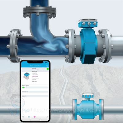 Neue DN25 DN900 Endress Hauser Flüssigkeitsmessung Elektromagnetischer Durchflussmessgerät Proline Promag W800 W400 Wasserflussmesser