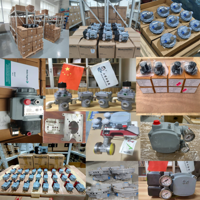 Globusregelventil mit originalem Masoneilan SVI1000/G/IM/PR intelligentem elektrischen Ventilpositionierer 78-40 78-80 Filterregler