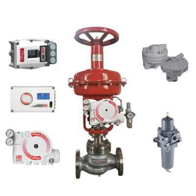 Masoneilan SVI2 Pneumatischer Stellungsregler für Regelventile ±0,5% Genauigkeit