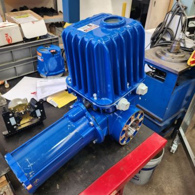 Flowserve Limitorque L120 Elektroantrieb mit Mehrfachumdrehung 60.000 ft-lb Drehmoment