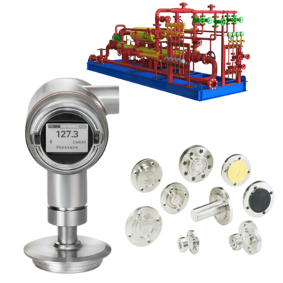 Rosemount 3051HT Druckmessumformer mit 150:1 Bereichsreduzierung für Hochtemperatur