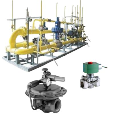 Neue Magnetventile ASCO Valve und Druckminderer Fisher 1808/1098