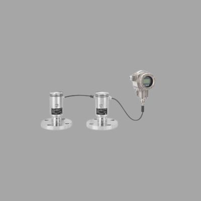 Druck-/Durchflussregelungseinheit mit Endress+Hauser Proline Prowirl D 200 Wirbelflussmessgerät und Cerabar FMD72 Druckmessumformer