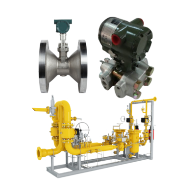 Ventilschaltvorrichtung, ausgestattet mit einem Yokogawa VY-Wirbelflussmesser und einem EJX115A-Niedrigdurchfluss-Messumformer
