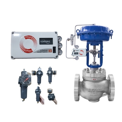 Fisher 67DFR Druckregler Flowserve Logix 520MD Industrielle Regelventile Digitaler Ventilpositionierer China Membranventil