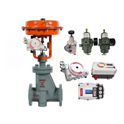 Automatischer Pneumatischer Aktor Steuerventil Positionierer Flowserve Logix 520MD 3200MD 3800 Industrielle digitale Steuerventil Preis