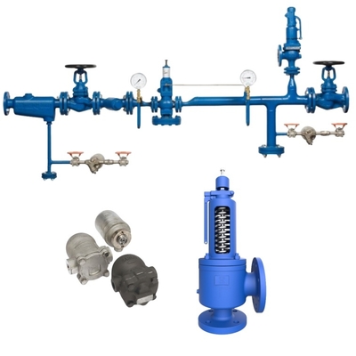 Sicherheitsstruktur Spirax Sarco Sicherheitsventile SV607 zur industriellen Druckentlastung