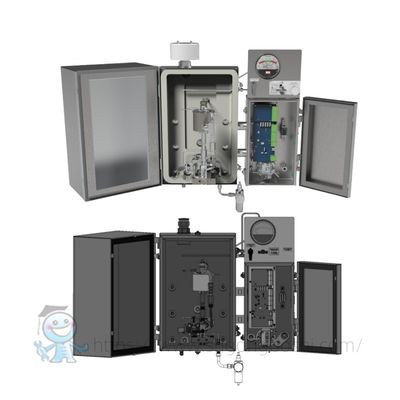 Ametek Hydrocarbon Processing Gasanalysator Thermox WDG-IV UOP Analysatoren Sauerstoffanalysator für niedrige Konzentrationen