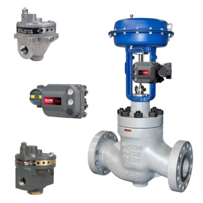 Pneumatische Regelventile und Fisher-Ventil-Stellungsregler sowie weiteres Ventilzubehör Fisher-Volumenverstärker 2625